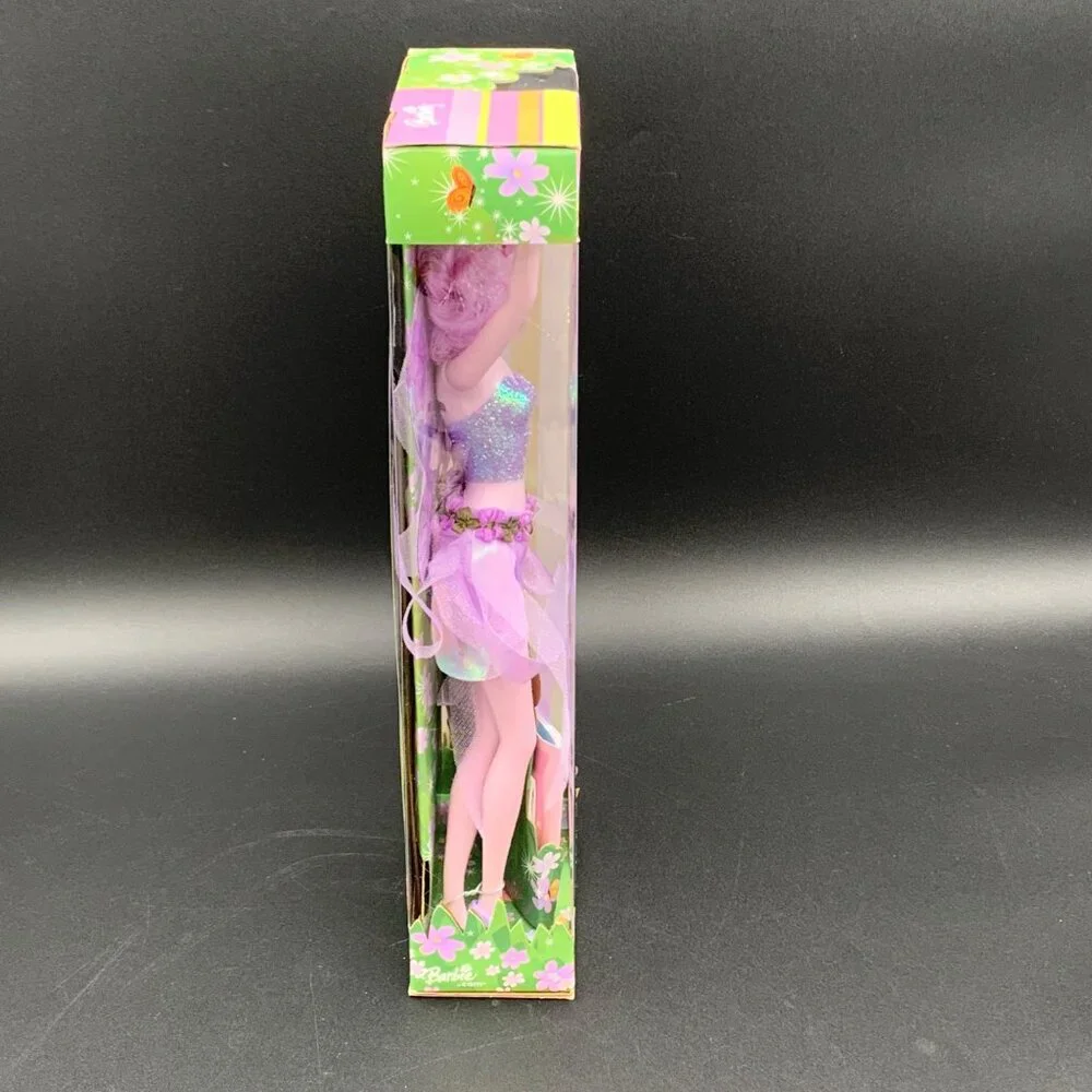Barbie 2003 Fairytopia Purple Sparkle Fairy Mattel 3+ H2726 NRFB - Picture 14 of 14